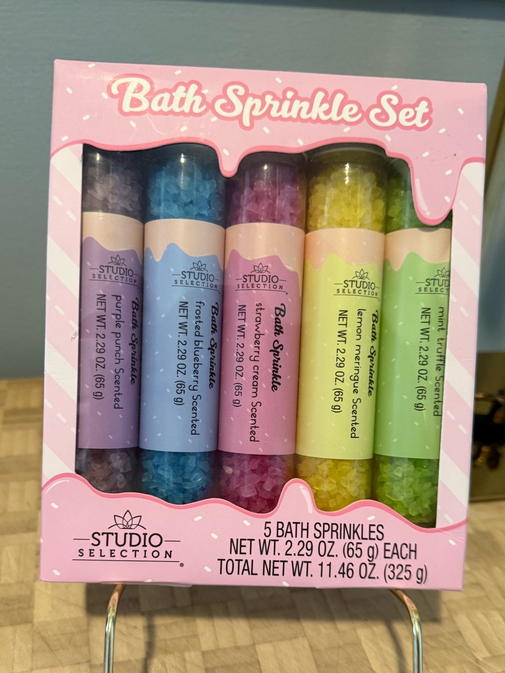 Studio Selection Bath Sprinkle Set, 5 Pieces, 11.46 oz